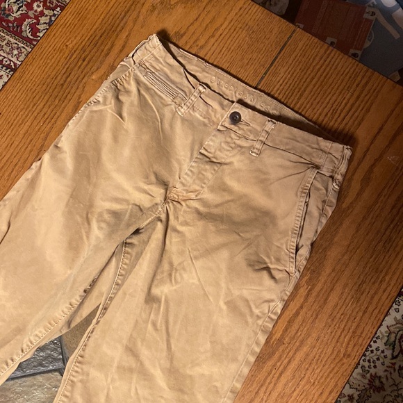 American Eagle Next Level Flex Khaki Pants 28 x 30 - Picture 2 of 7
